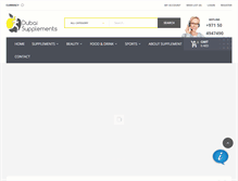 Tablet Screenshot of dubaisupplements.net